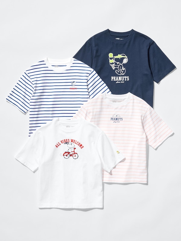 Футболка UT с графикой Peanuts Uniqlo, 00 white — фото 3