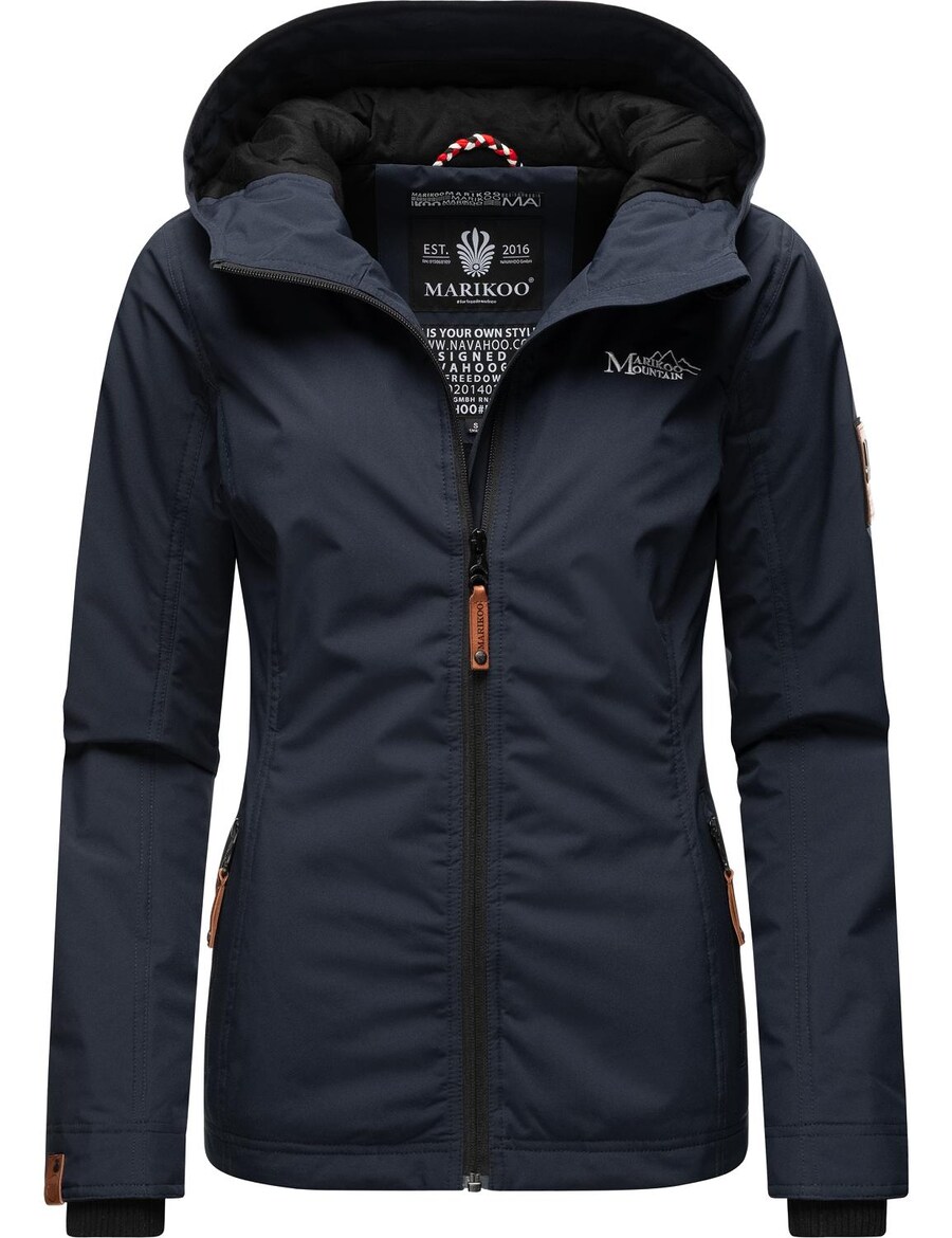 

Всесезонная куртка MARIKOO Between-Season Jacket Brombeere, темно-синий