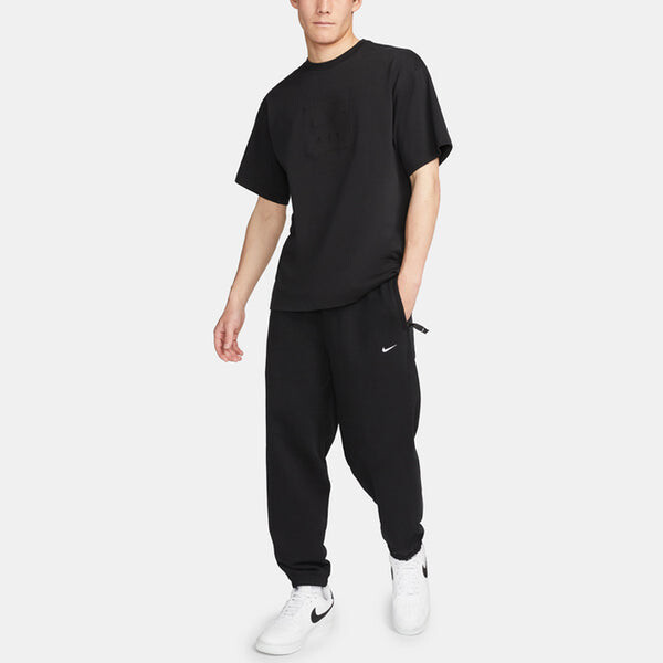 Брюки соло swoosh брюки из французского трикотажа Nike, черный — фото 3