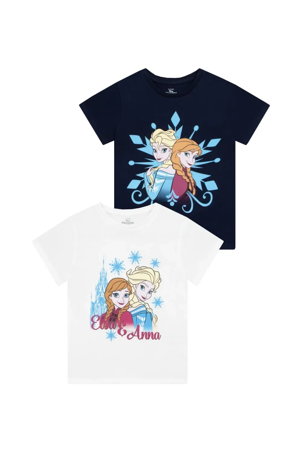 Футболка Frozen 2 шт Disney, мультиколор
