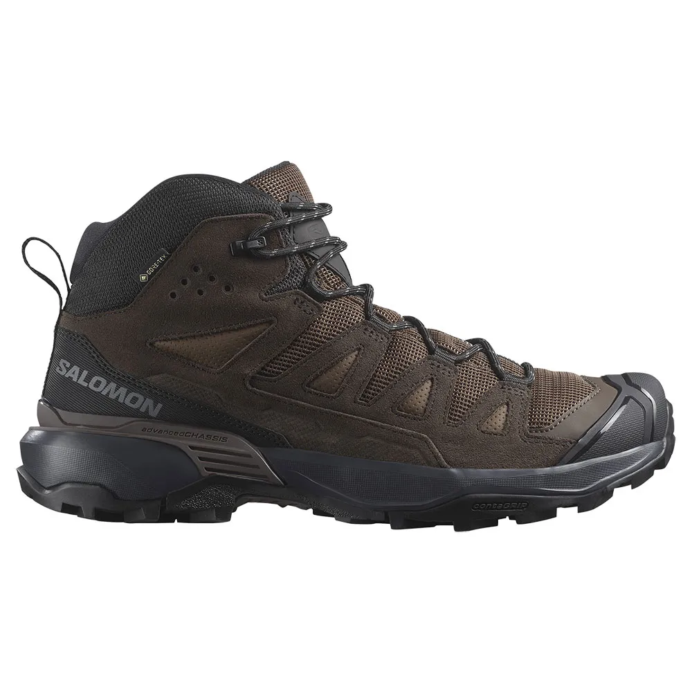 

Треккинговые ботинки Salomon X Ultra 360 Ltr Mid Goretex, коричневый