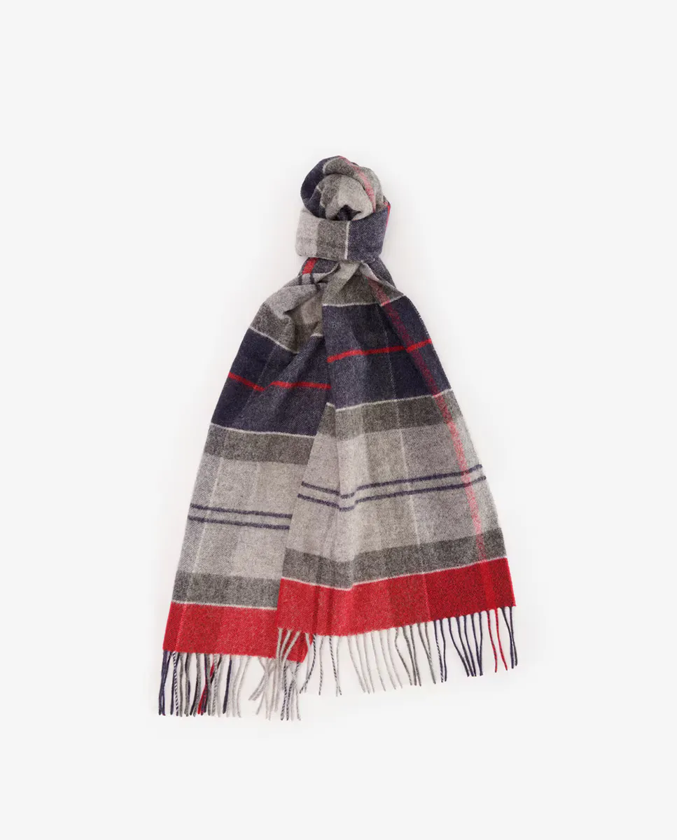 

Мужской шарф Barbour, зеленый