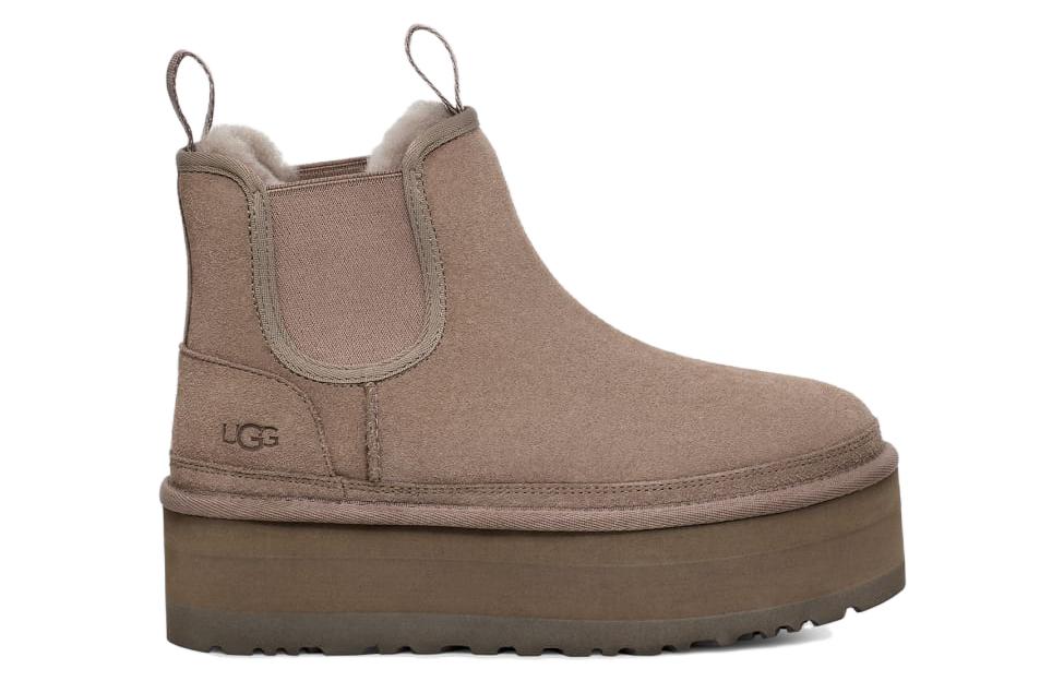 Ботинки короткие женские UGG Neumel, каштановый — фото 3