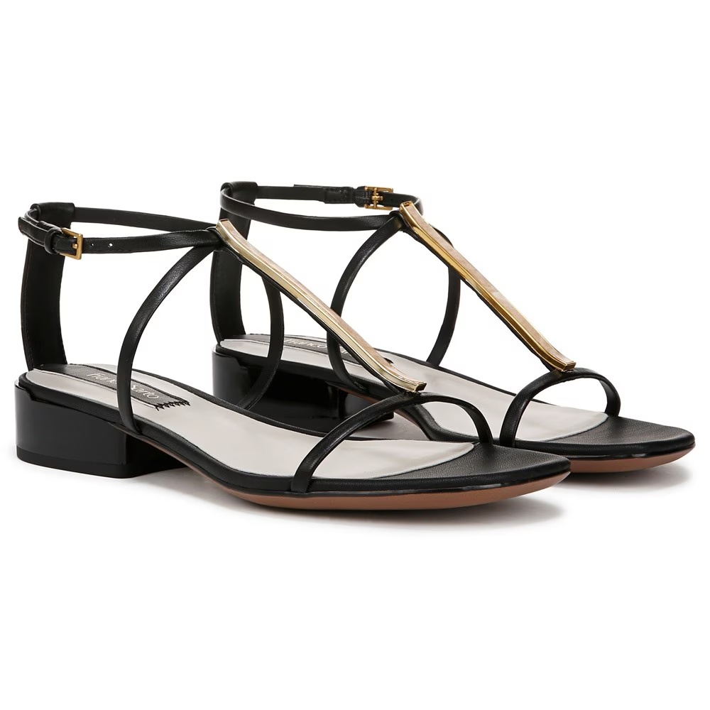 Босоножки на ремешках Misty Franco Sarto, black leather