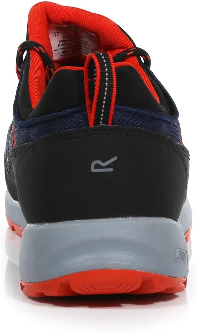 Мужские низкие прогулочные туфли Regatta Samaris Lite, Moonlight Denim Orange — фото 4