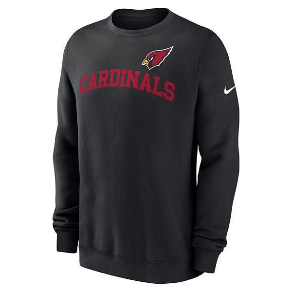 Мужской черный свитшот arizona cardinals club pullover Nike — фото 3