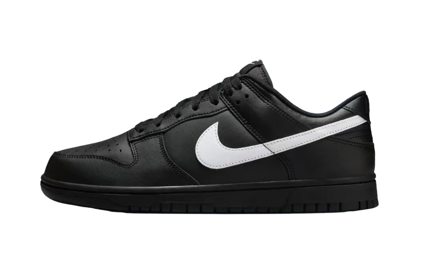 Nike Кроссовки для скейтбординга Dunk Jet Black Gold Pedal Abrasion Resistant низкие мужские Black Gold — фото 2