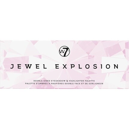 

Двусторонняя палетка теней для век и хайлайтера Jewel Explosion W7