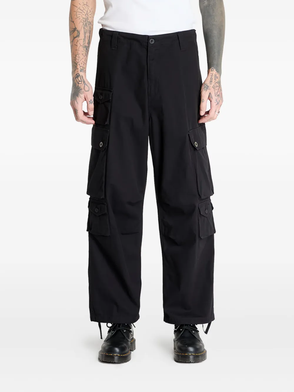 

Брюки с карманами-карго CARHARTT WIP, черный