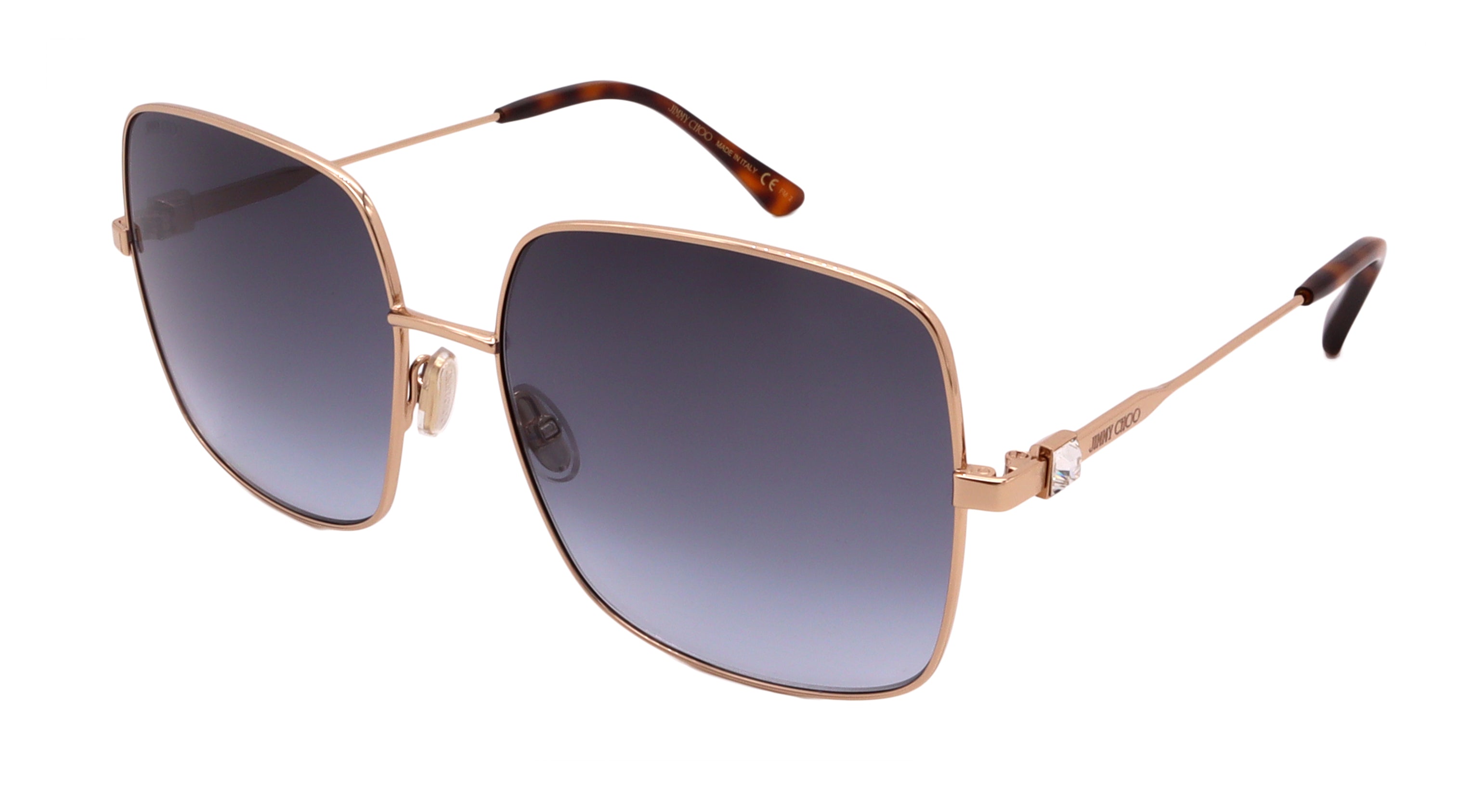 

Женские солнцезащитные очки Jimmy Choo, золотой