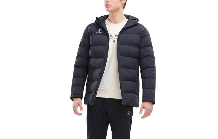 

Стеганая куртка мужская Kelme, черный