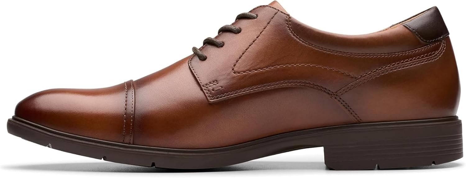 Мужские лоферы Clarks Eldredge Cap, темно-коричневый — фото 4
