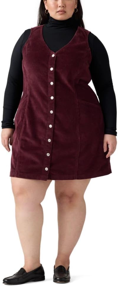 

Женское платье-майка Vianna от Levi's (также доступно в размере Plus), (New) Merlot (Corduroy)