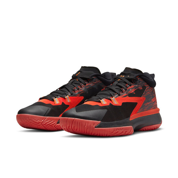 Кроссовки naruto x jordan zion 1 sp pf Air Jordan, черный — фото 3