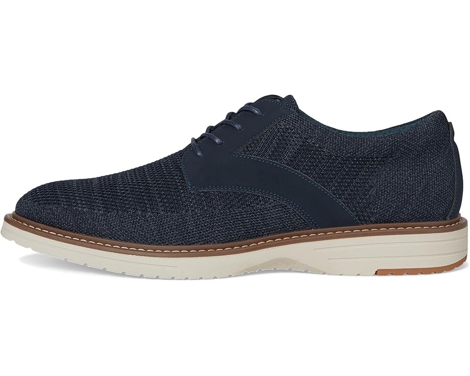 Оксфорды Nunn Bush Griff Plain Toe Knit Oxford Lightweight and Comfortable for any Occasion Knit Lace-Up, темно-синий — фото 4