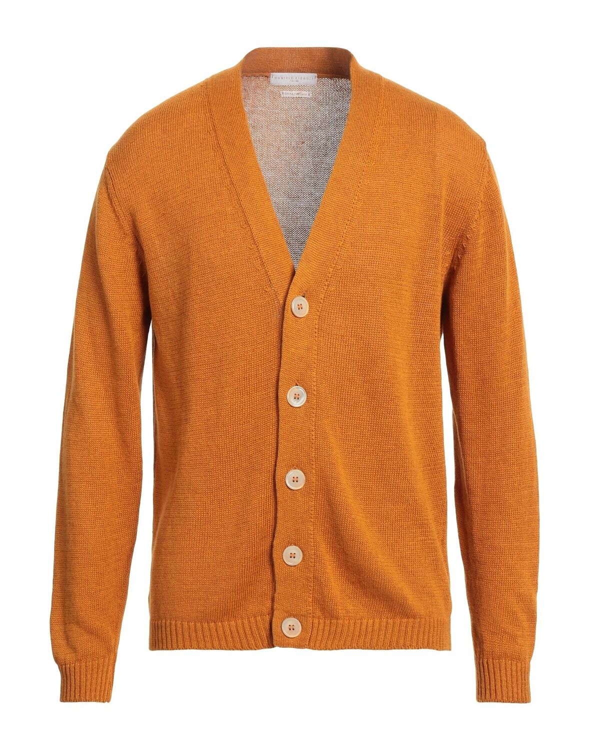 

Кардиган Daniele Fiesoli, горчичный