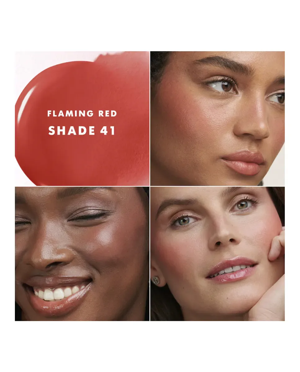 Жидкие румяна длительного действия Luminous Silk Cheek Tint Giorgio Armani, 41 Flaming Red — фото 4