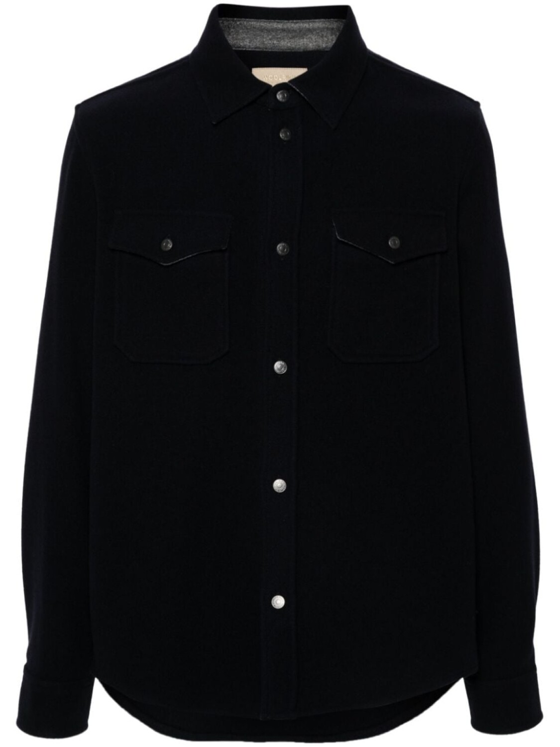 

Woolrich шерстяная рубашка куртка, синий