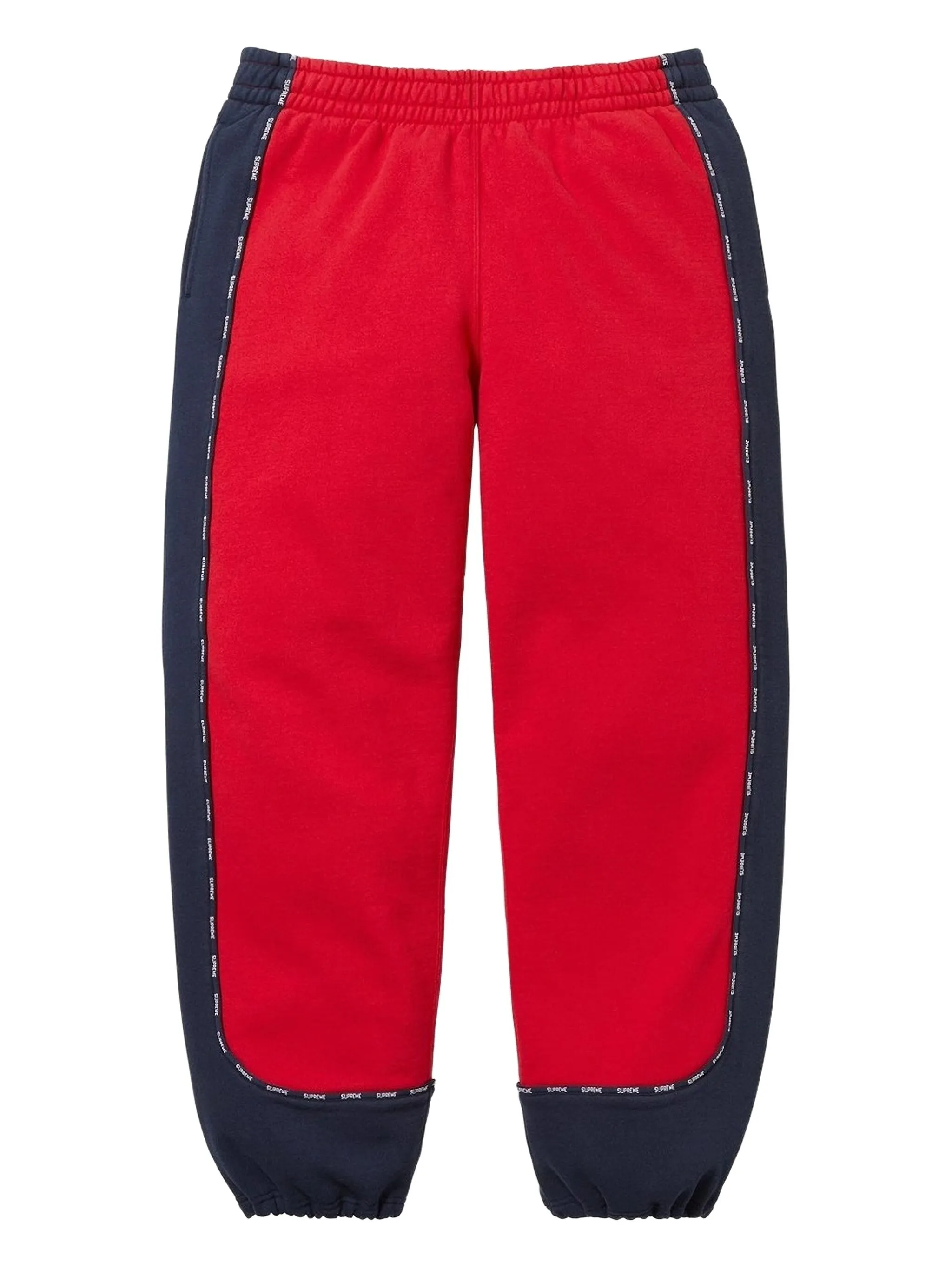 

Спортивные брюки с эластичным поясом Supreme, красный