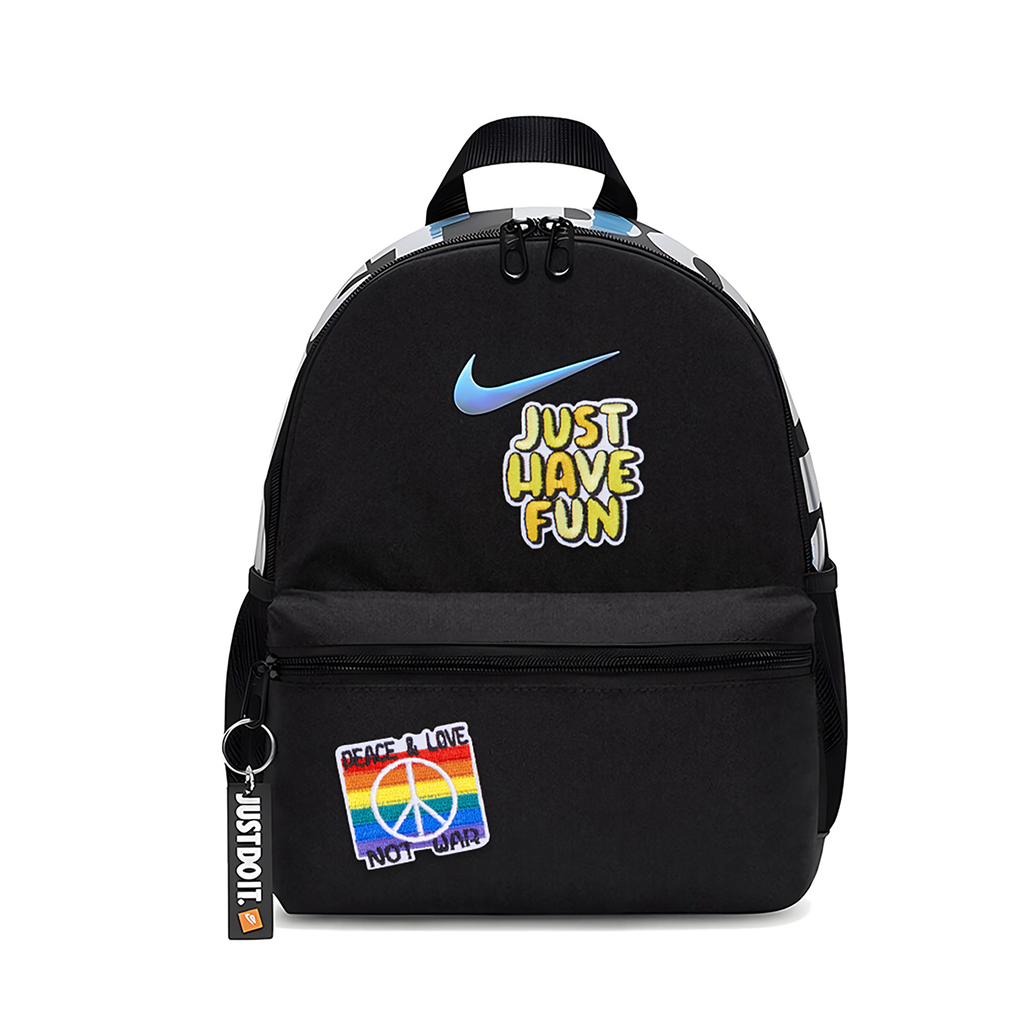 

Nike Тканевый рюкзак унисекс черный, Rainbow Undefeated