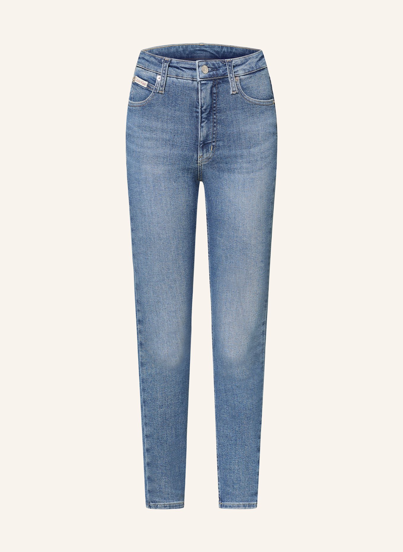 

Узкие джинсы Calvin Klein Jeans, синий