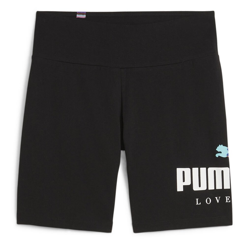 

Леггинсы Puma Ess+ Love Wins Biker Short, черный