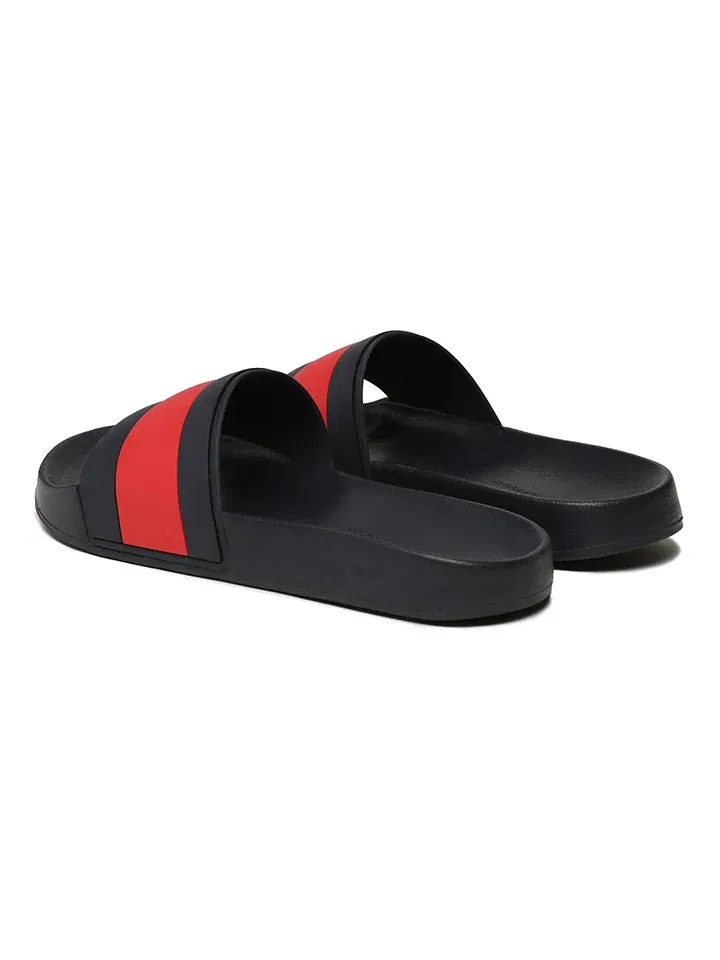 Домашние тапочки открытые Tommy Hilfiger Shoes черный — фото 3