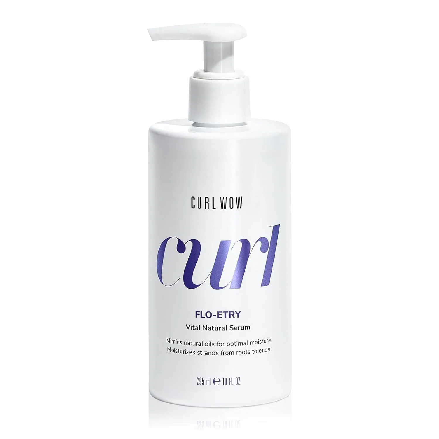 COLOR WOW Curl Wow Flo-etry Vital Natural Serum - масляная смесь для увлажнения сухих и обезвоженных волос от корней до кончиков, мгновенно придающая локонам объем и сочность 296 мл (1 шт.)