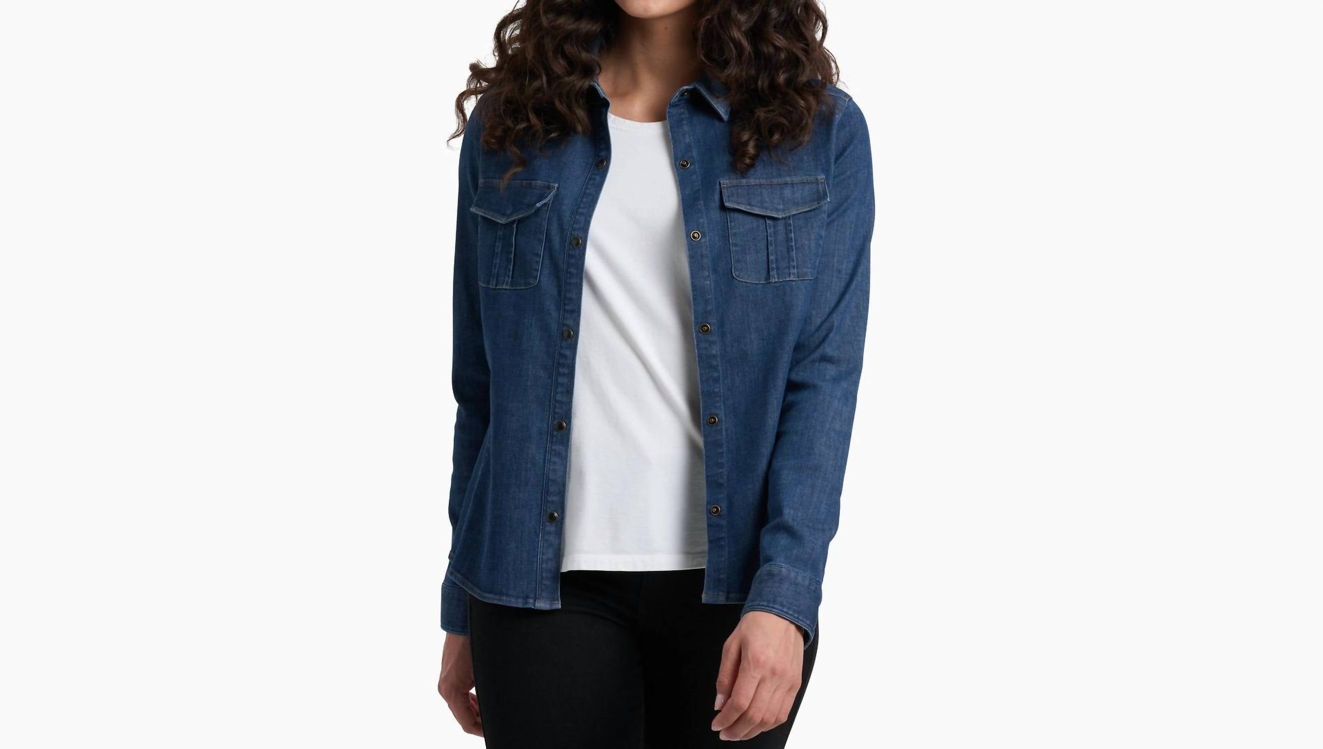 

Рубашка Джози из винтажного денима Kuhl, Vintage Denim