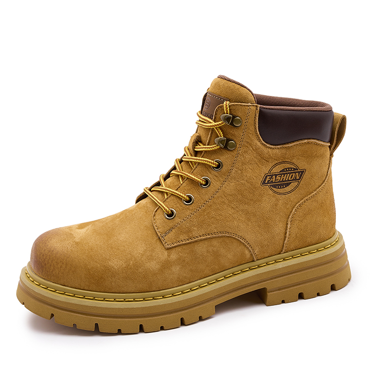 

Seasonal products Жёлтые короткие ботинки мартин 5 см унисекс земляной оттенок, цвет Earth Yellow