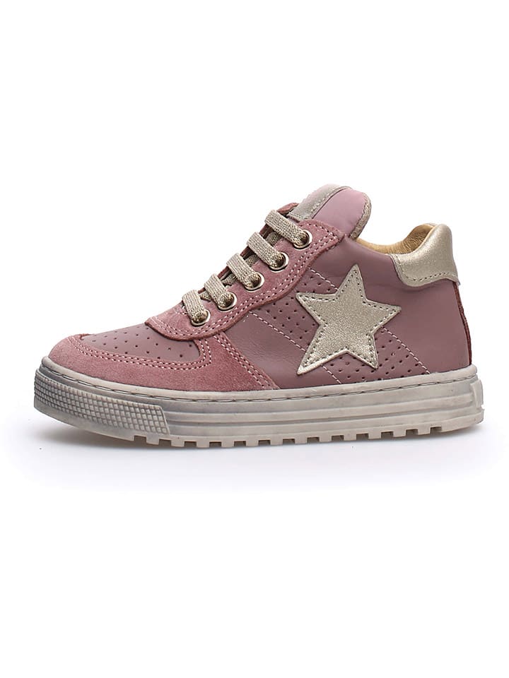 

Высокие кроссовки Naturino Leder-Sneakers Hess, розовый