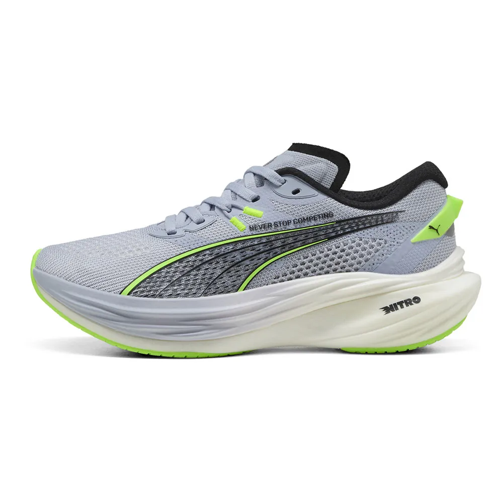 Беговые кроссовки Puma Deviate Nitro 3 Hyrox, синий — фото 4