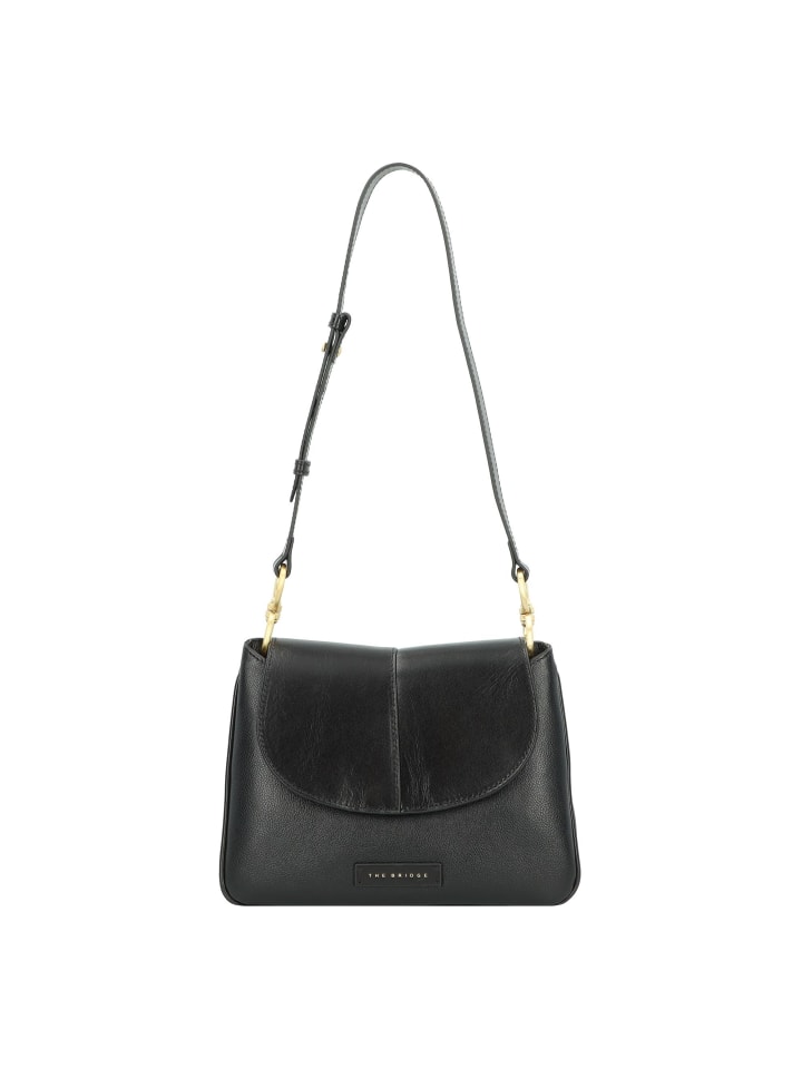 

Наплечная сумка The Bridge Elisabetta Schultertasche Leder 27 cm, неро