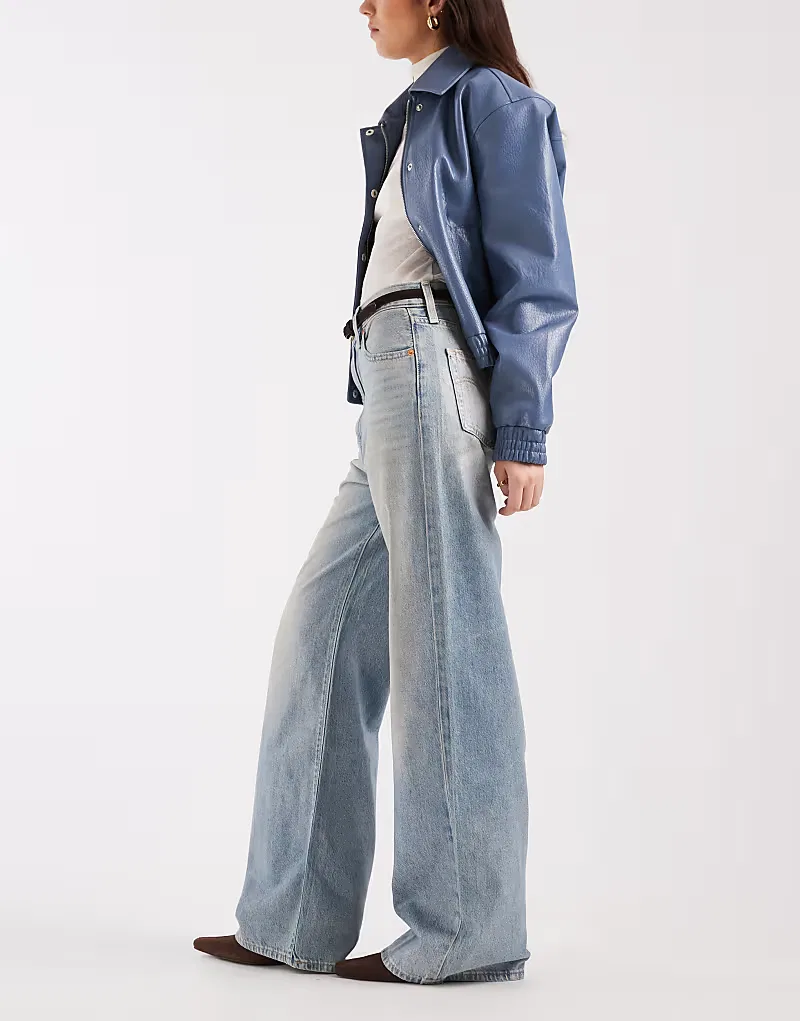 Джинсы Levis с широкими штанинами Levi's, синий — фото 3