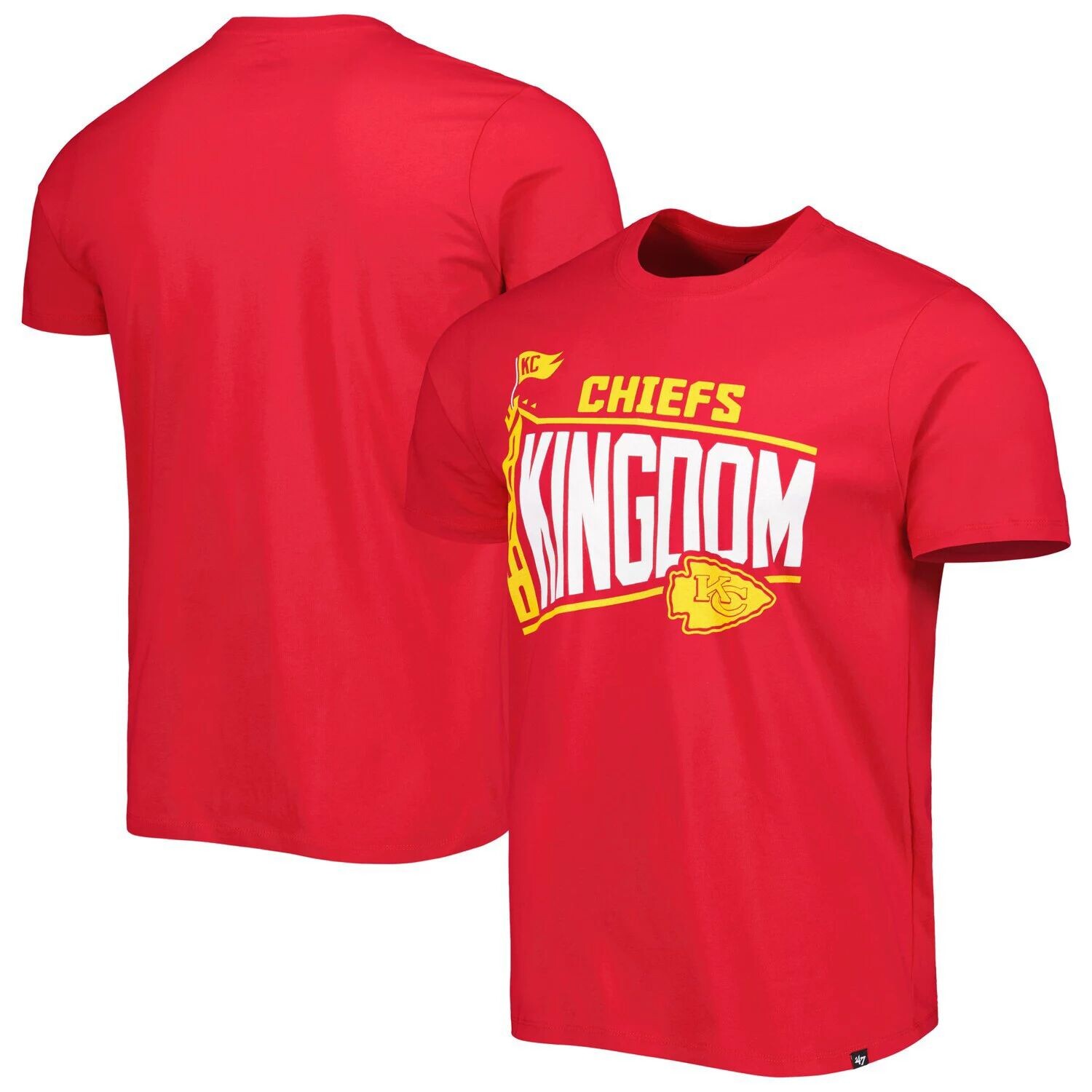 

Красная мужская футболка '47 Kansas City Chiefs с логотипом Regional Super Rival, Красный, Красная мужская футболка '47 Kansas City Chiefs с логотипом Regional Super Rival