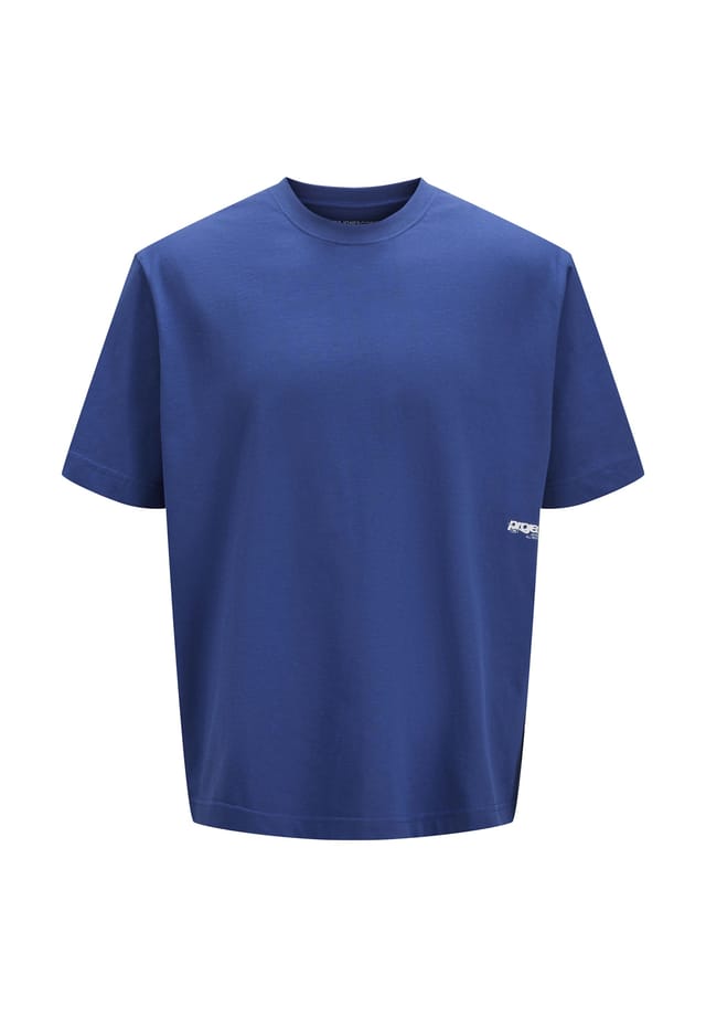 

Футболка профсоюзная рубашка с короткими рукавами Jack & Jones, синий