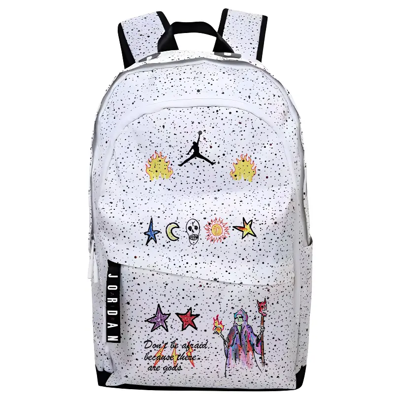 

Jordan Полиэстеровый рюкзак обычный унисекс Baby's Breath, Star Flame Witcher