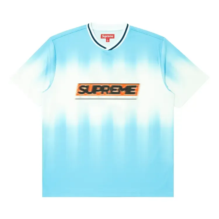 Футбольная майка Supreme Blur, синяя
