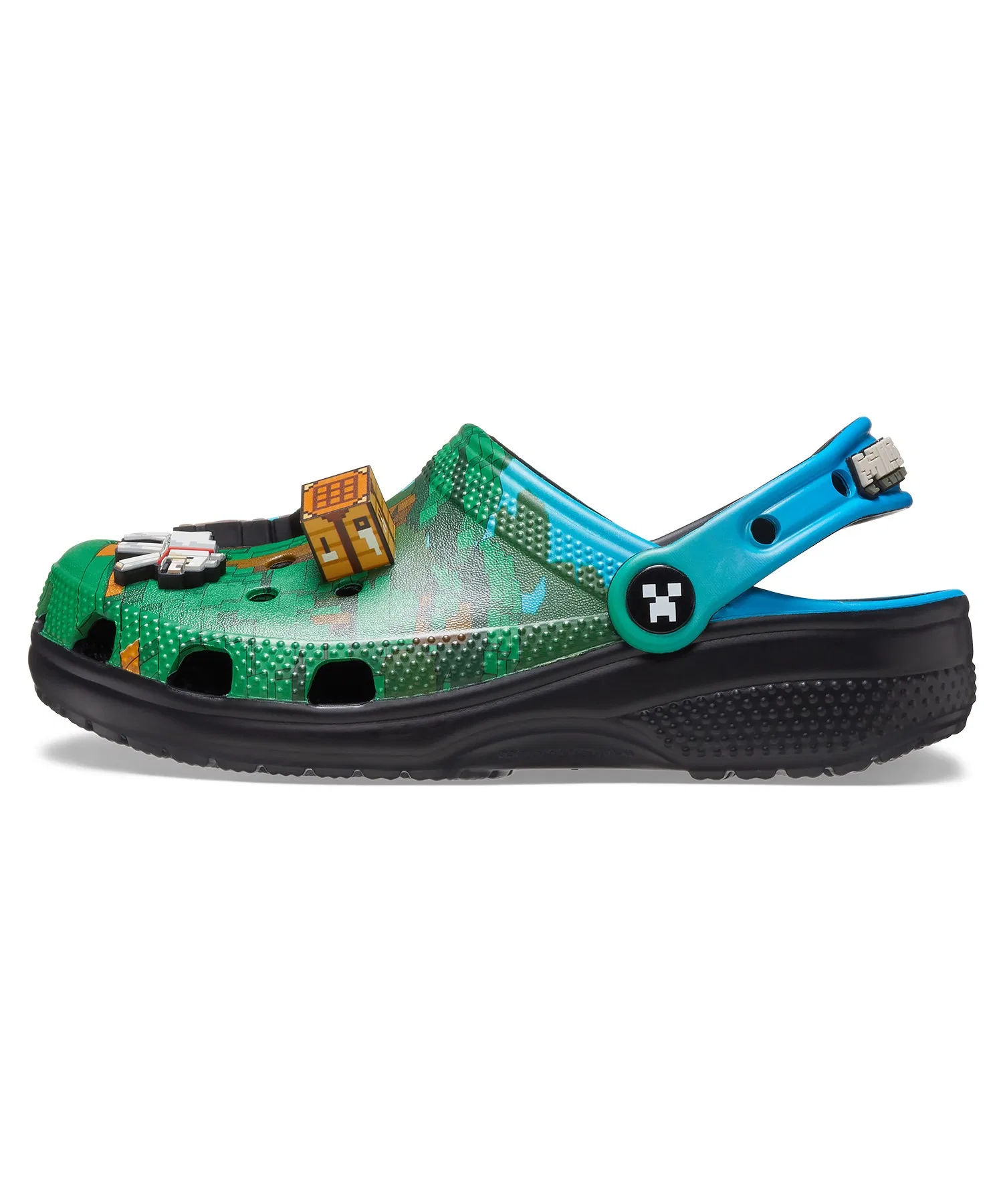 Детские сандалии CROCS KIDS MINECRAFT CLS CLG — фото 4