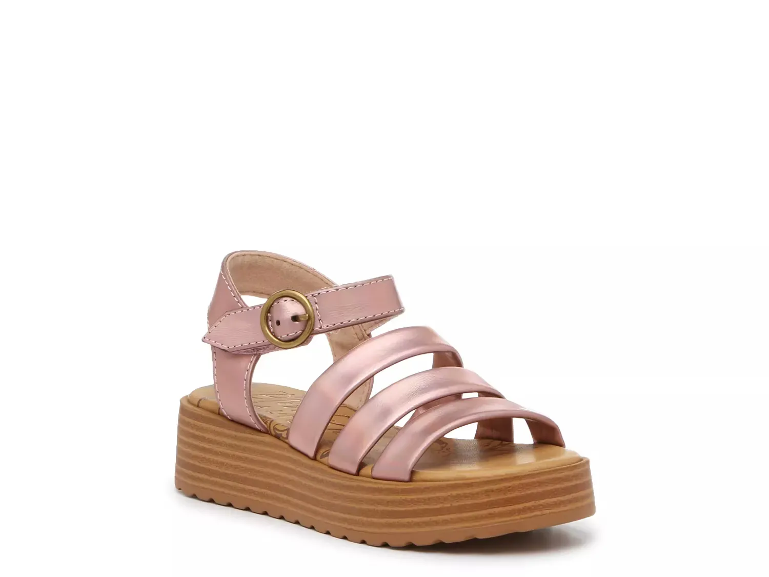 

Jaylen Wedge Сандалии - детские Blowfish Malibu, Pink Metallic