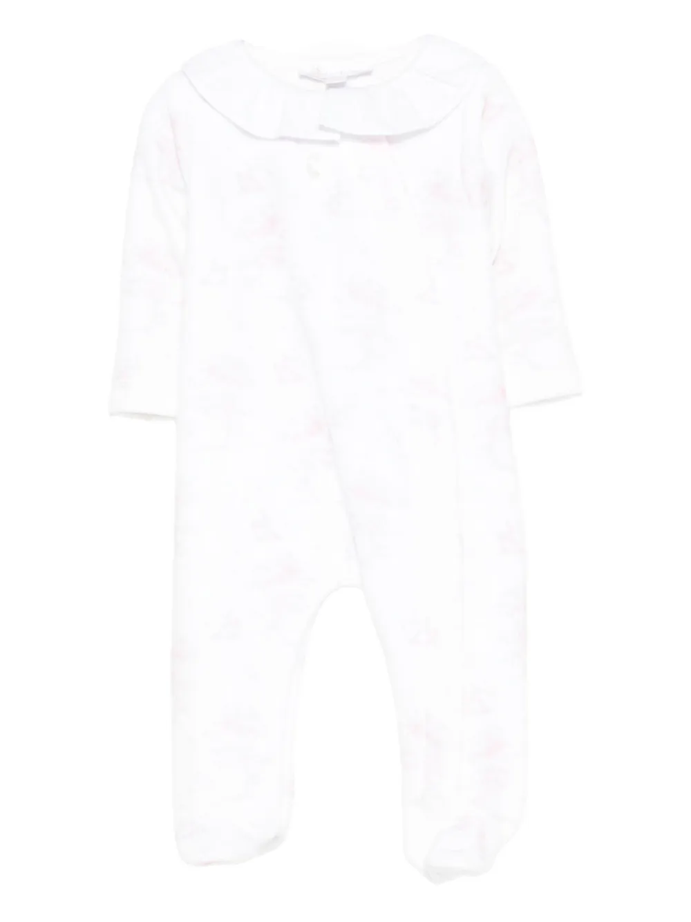 

Пижама с оборками и принтом Patachou, белый