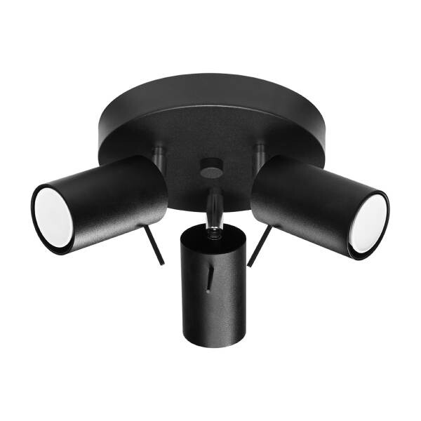 

Потолочный светильник Sollux Lighting Ring, черный