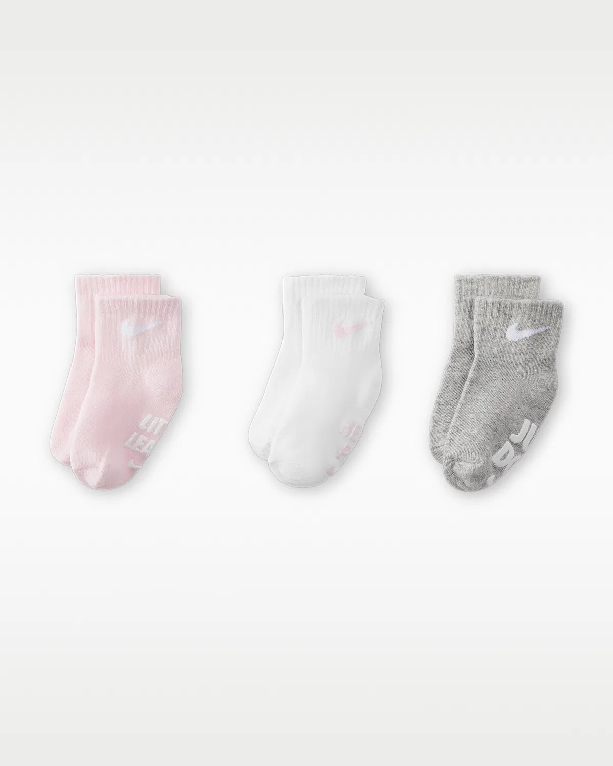 Носки детские Nike Verbiage Gripper Socks (3 пары), Pink Foam