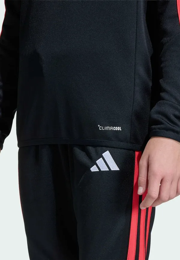 Футболка с длинными рукавами для тренировок лиги tiro26 Adidas Performance, Black Semi Lucid Red — фото 3