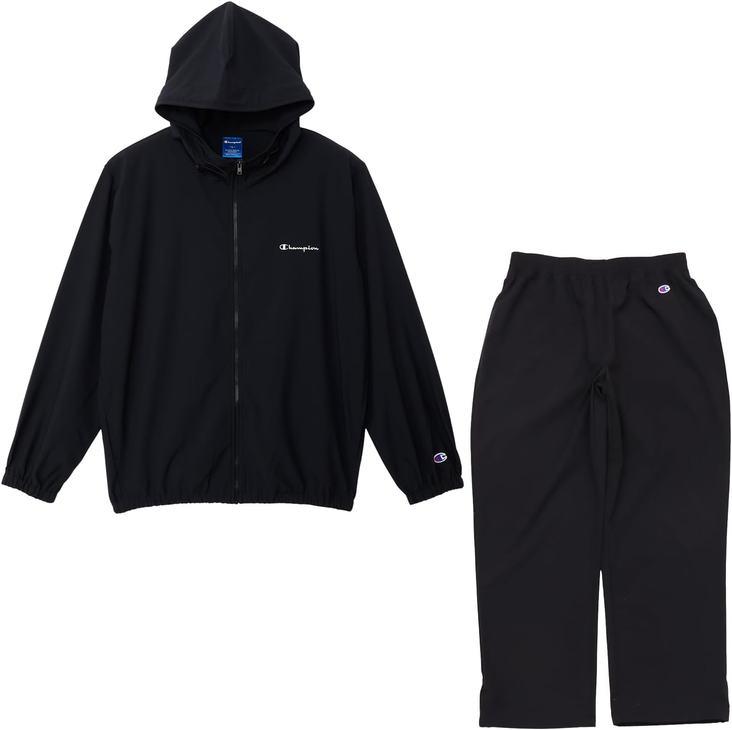 

Мужская толстовка Champion на молнии, с длинным рукавом, с вышивкой, C3-CSC10, черный