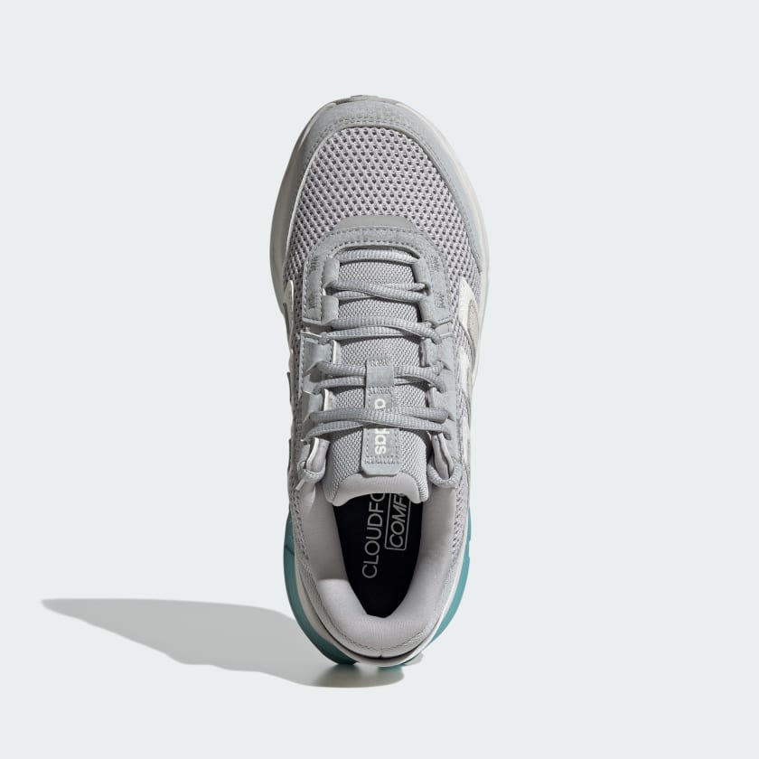 Женские кроссовки Adidas Astrastar, белый/серебряный — фото 3