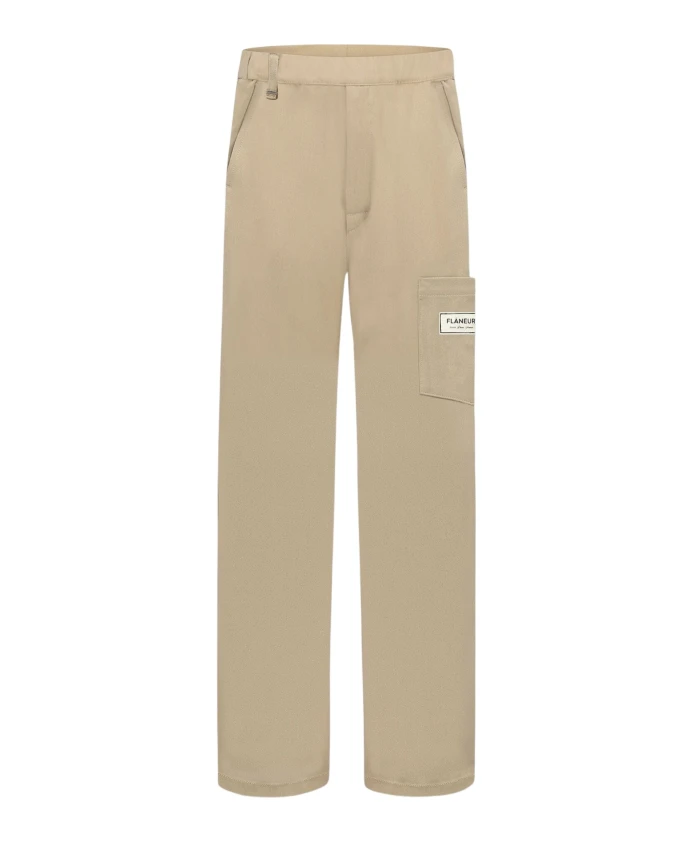 

Брюки бежевого цвета, сшитые на заказ FlãNeur, бежевый