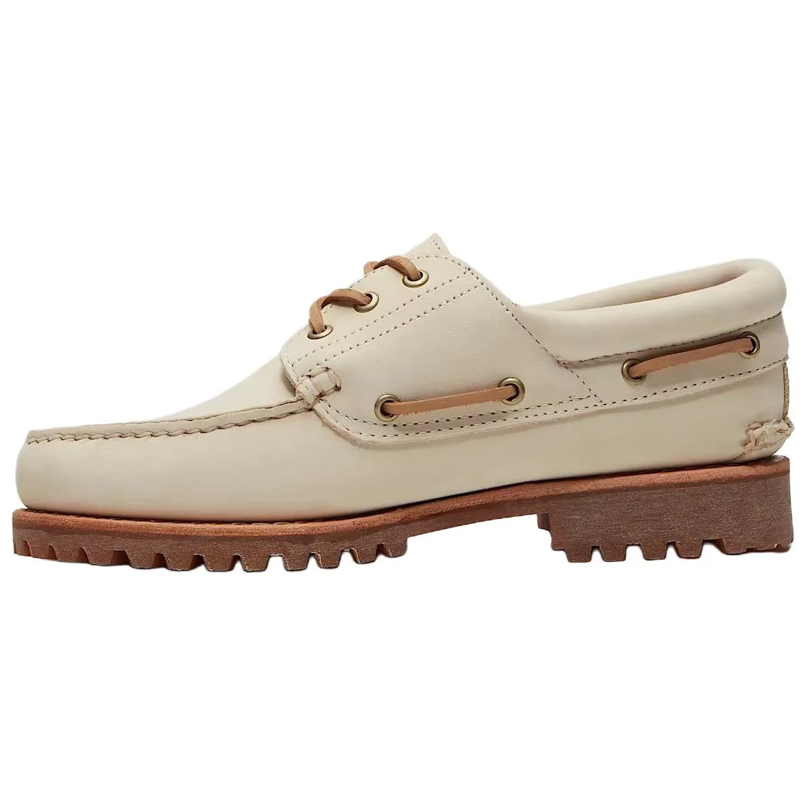 Timberland Ботинки лодочники мужские beige — фото 3
