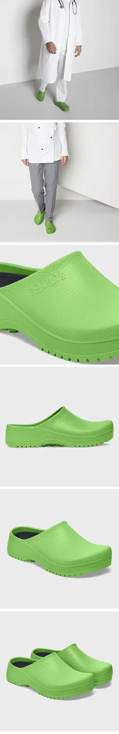 Мужские сандалии Super Birki Fusion PU Apple Green Regular от Birkenstock — фото 4
