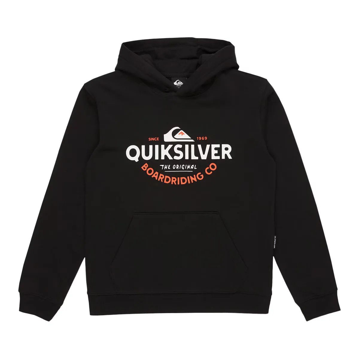 

Детская толстовка Quiksilver с набором текста, чёрный